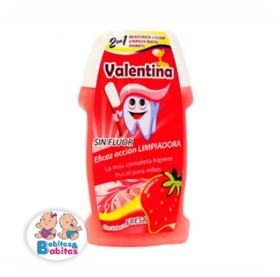 CREMA DE DIENTES VALENTINA x100